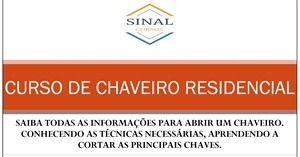 Apostila do curso de chaveiro residencial
